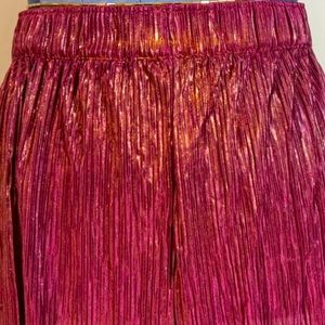 H & M | Waist Band Shots | Metallic Pink/Orange | Med-Large |